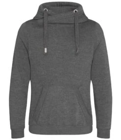Just Hoods Awdis Cross Neck Hoodie