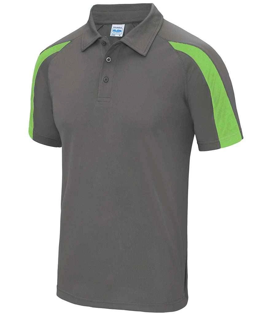 Just Cool Awdis Cool Contrast Polo Shirt 4 Just Cool Awdis Cool Contrast Polo Shirt - Image 4