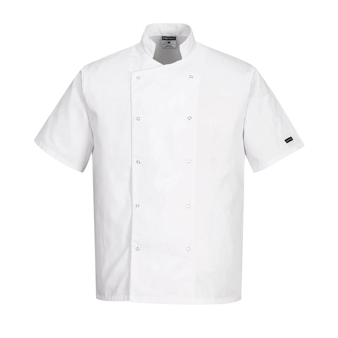 Portwest Cumbria Chefs Jacket S/S 2 Portwest Cumbria Chefs Jacket S/S - Image 2