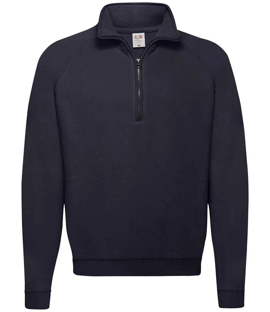 Fruit Of The Loom Mens Classic Zip Neck Sweat 14 Fruit Of The Loom Mens Classic Zip Neck Sweat - Image 14