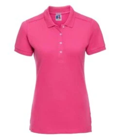 Russell Ladies' Fitted Stretch Polo