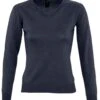 SOL'S Sols Ladies Galaxy Cotton Acrylic V Neck Sweater