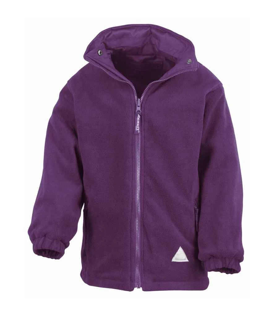 Result Kids Reversible StormDri 4000 Fleece Jacket 11 Result Kids Reversible StormDri 4000 Fleece Jacket - Image 11