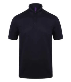 Henbury Slim Fit Stretch Microfine Piqué Polo Shirt
