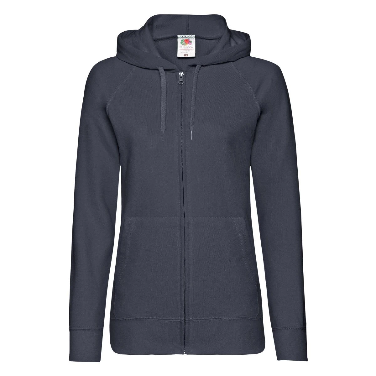 Fruit Of The Loom Ladies' Lightweight Hooded Sweat Jacket 12 Fruit Of The Loom Ladies' Lightweight Hooded Sweat Jacket - Image 12