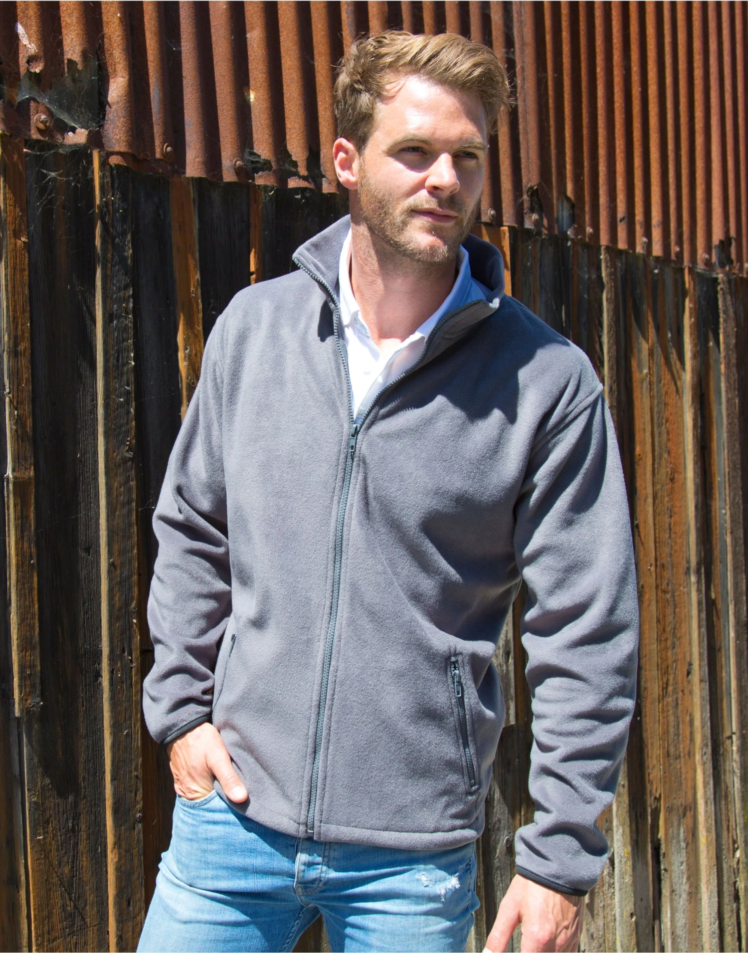 Result Core Mens Fashion Fit Outdoor Fleece 4 Result Core Mens Fashion Fit Outdoor Fleece - Image 4