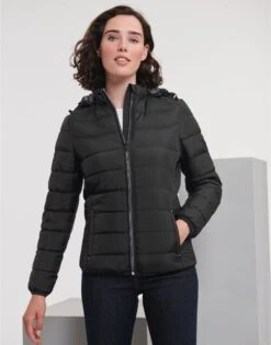Russell Ladies' Hooded Nano Jacket -Portwest || SOL'S || RUSSELL Shop ea632218853ee921c1e8c850923bebc0b0e25d2f23bb65934fc538b5a11b1ec6