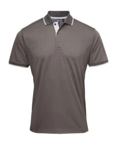 Premier® Premier Contrast Coolchecker Piqué Polo Shirt