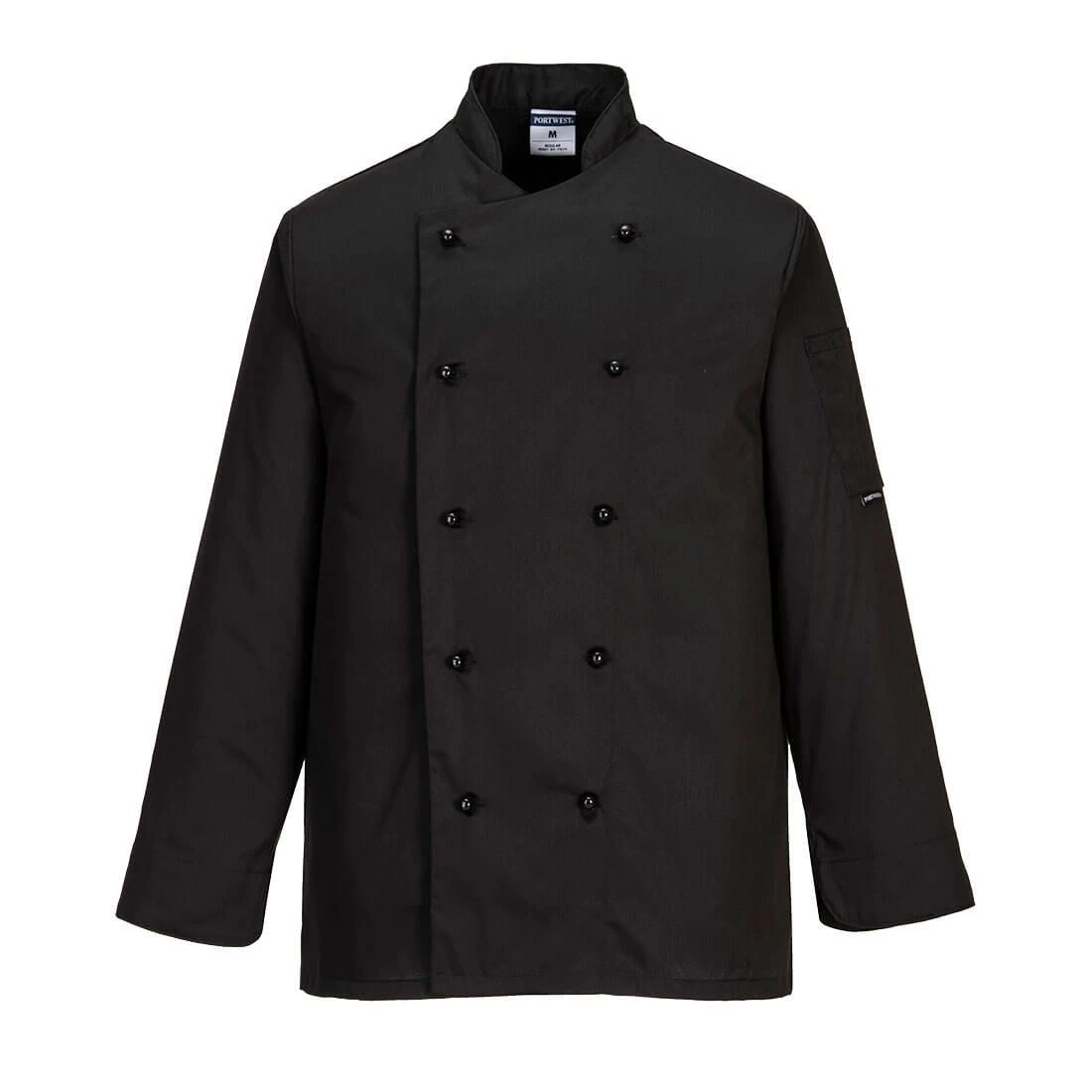 Portwest Somerset Chefs Jacket L/S 2 Portwest Somerset Chefs Jacket L/S - Image 2