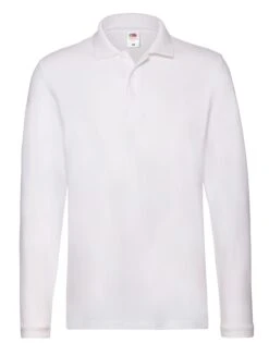 Fruit Of The Loom Mens Premium Long Sleeve Polo