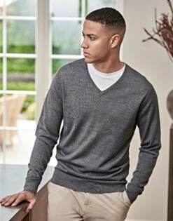 Tee Jays Mens V Neck Knitted Sweater -Portwest || SOL'S || RUSSELL Shop fc19d2983935b36a58737c43e9cdb11bda63c85ab38f84561e2bfe72a58f23cb